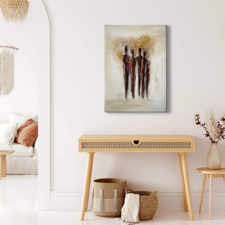 Melz - Together Canvas print 