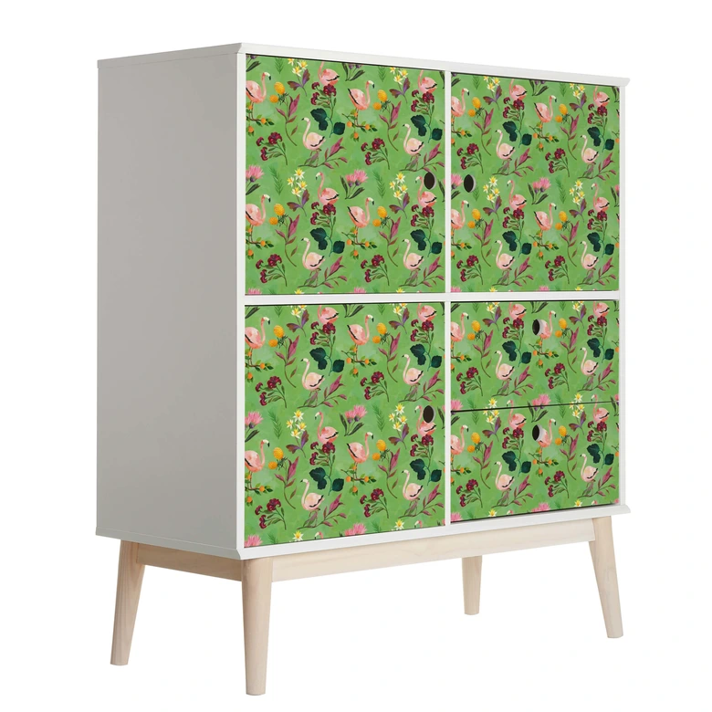 Vinilo adhesivo muebles Blanz - Flamingo 
