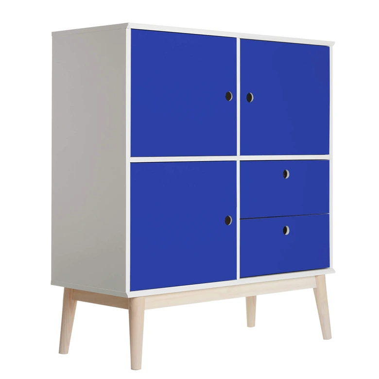 Furniture foil - plain brilliant blue 