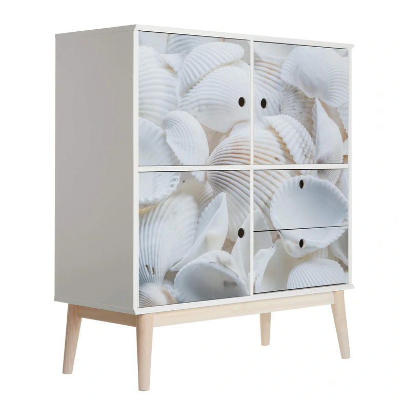 Furniture Wrap - self adhesive - Shells 