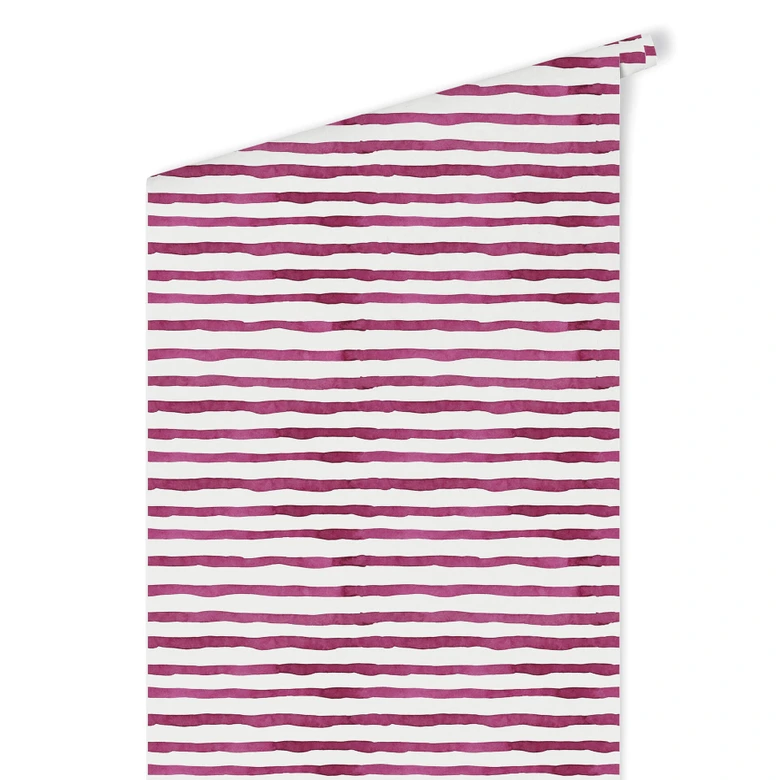 Mustertapete - Aquarell Streifen 01 - pink 