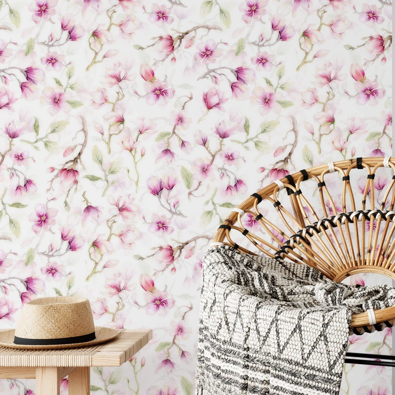 Patroonbehang UN Designs - Magnolia 