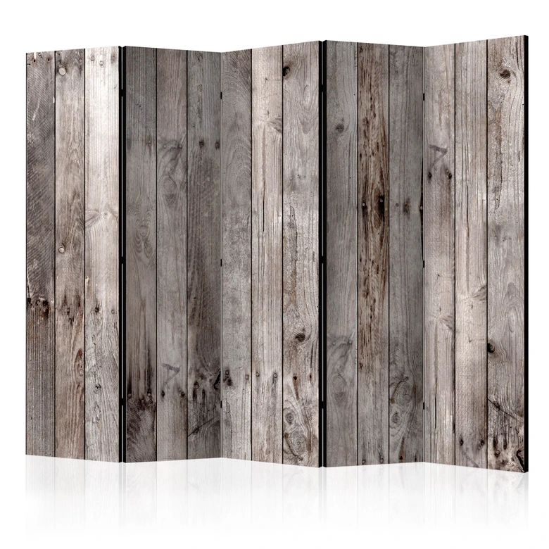 Paravent Séparation de pièce - bois centenaire, 3 pièces 