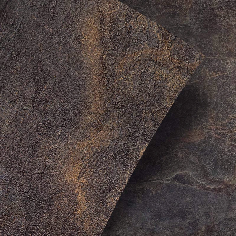 Küchenrückwand Spritzschutz Steinoptik Natur Schiefer - Folie oder Aluverbund 