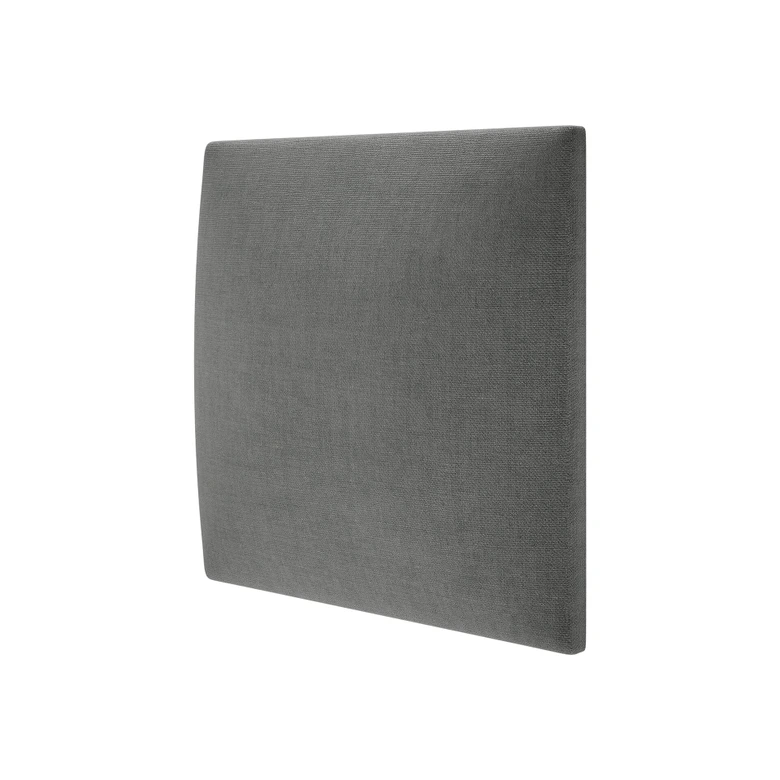 Stoffen Wandpanelen Mollis grijs 30x30 cm 