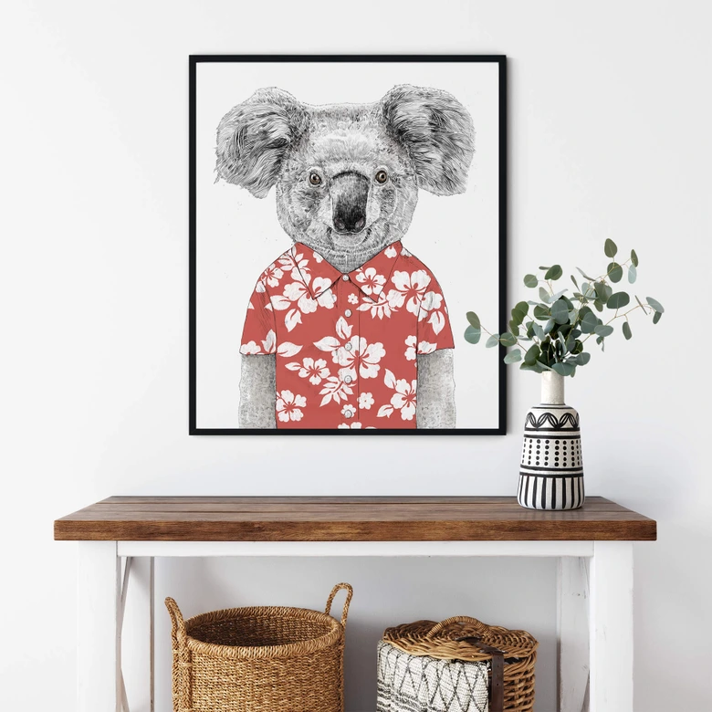 Póster Solti - Koala en verano 