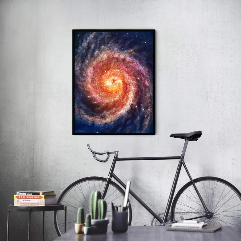 Poster Aerroscape - Het Zwarte Gat 