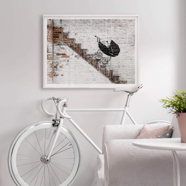 Poster Banksy - Baby Carriage 