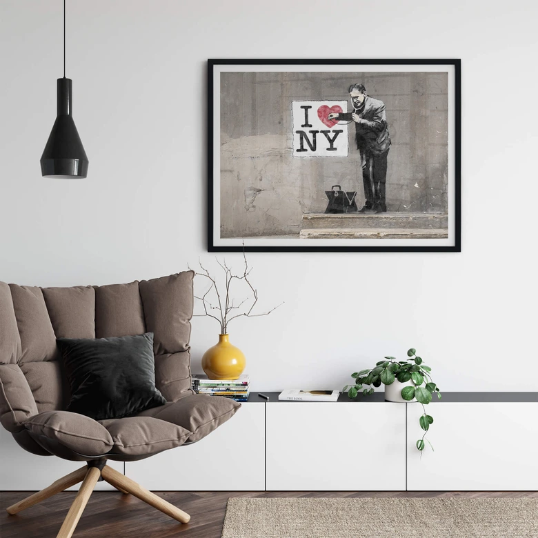 Poster Banksy - I Love New York 