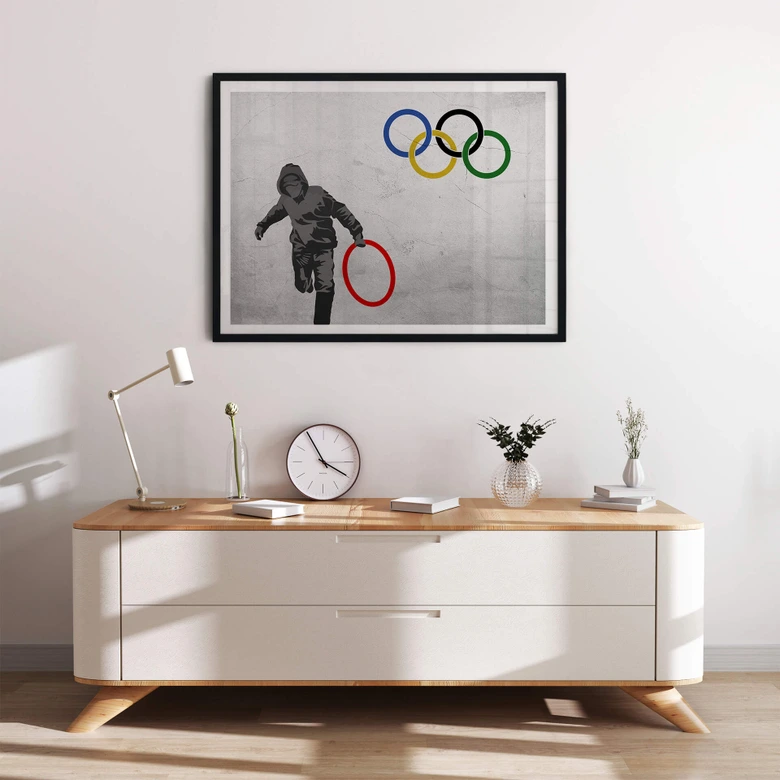Poster Banksy - Olympics 