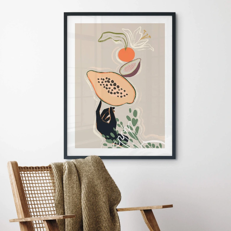 Poster Arty Guava - Papaya Balance 