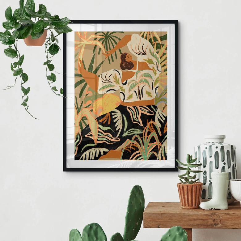 Plakat Arty Guava - Roślinna miłość 