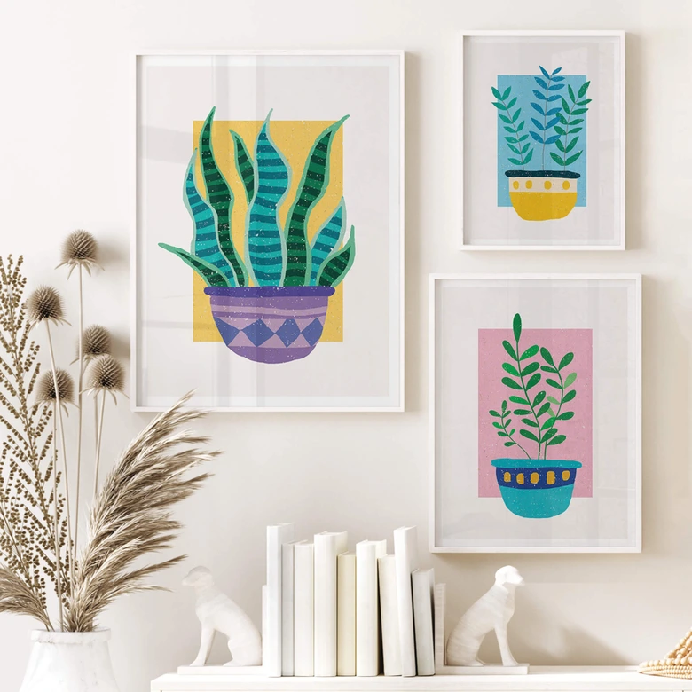 Poster Demir - Boho-Botanik 