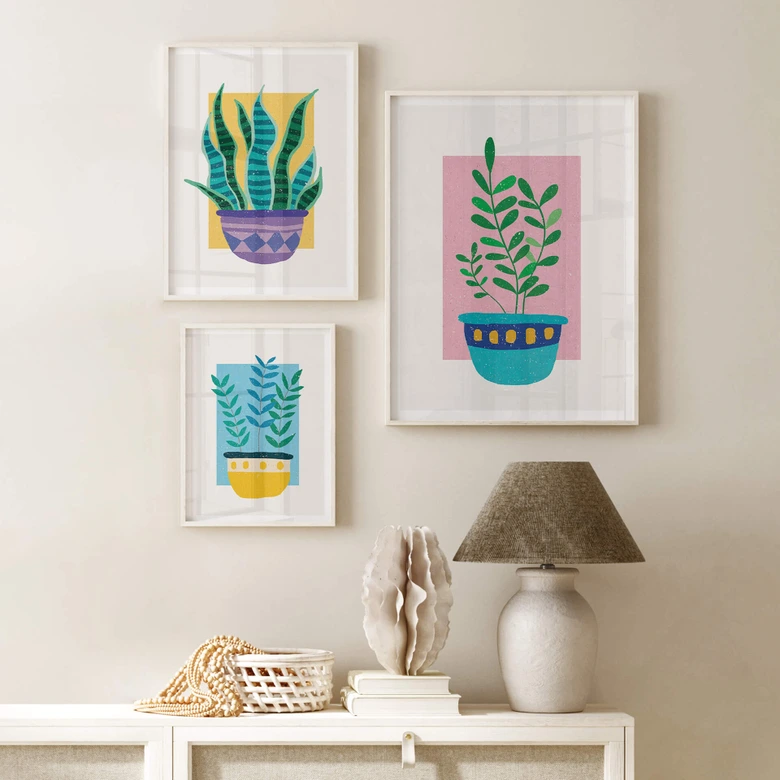 Poster Demir - Urban växtkruka 