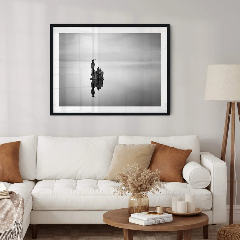 Poster Digalakis - Eleganter Wasservogel 