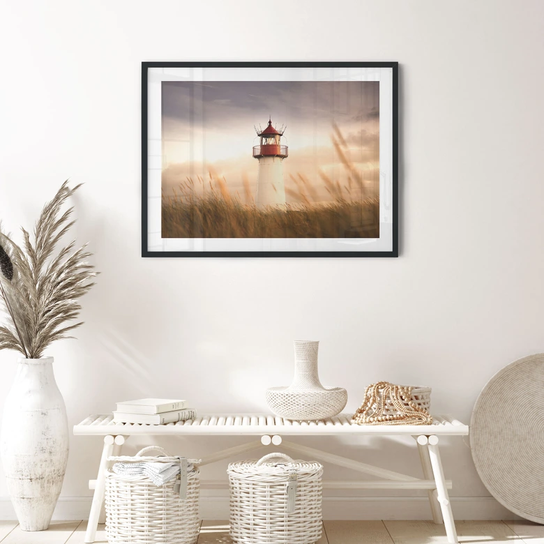 Póster del faro de la costa de Sylt - Eisenmann 