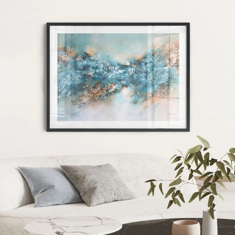 Poster Composition abstraite de glace - Fedrau 