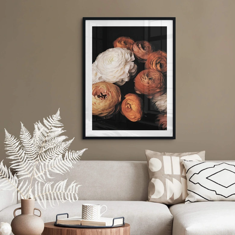 Poster FiguraNYC Photography - Ranunkeln Stillleben 