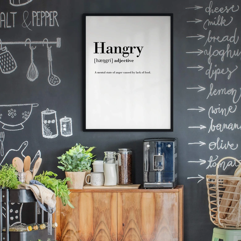 Poster Grammatik - Hangry 