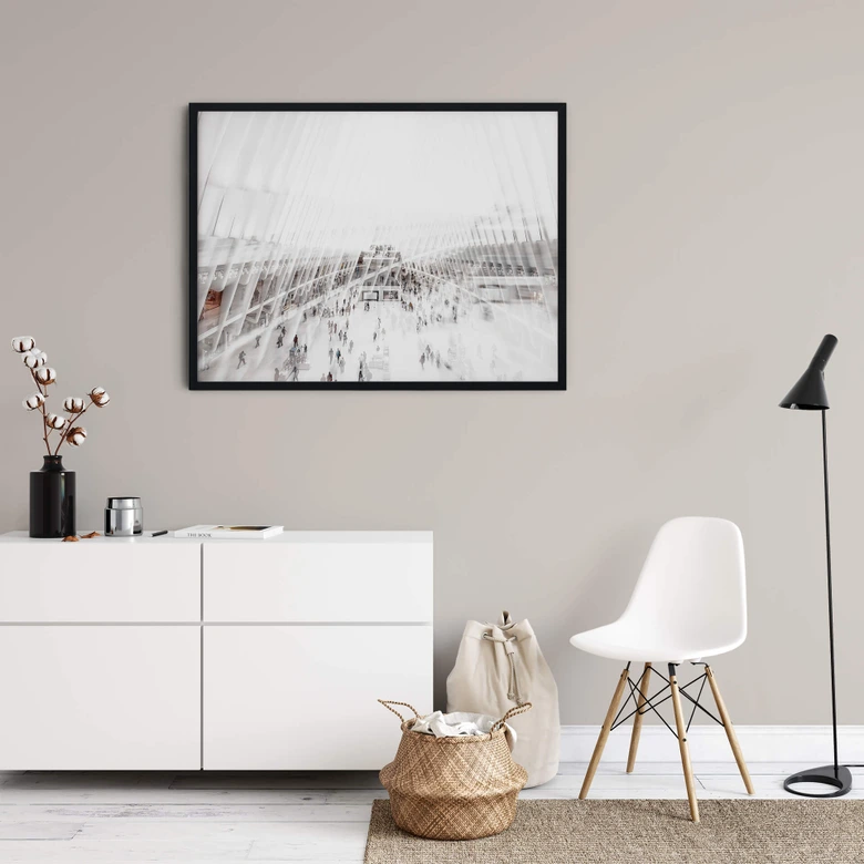 Poster Hugonnard - Abstrakter Einblick 