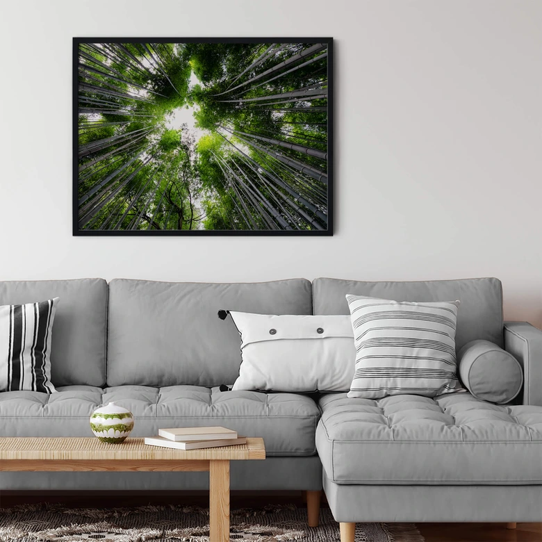Poster Hugonnard - Wald in Japan 