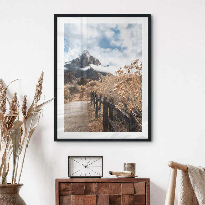 Póster El camino hacia la cumbre - Iqbal 