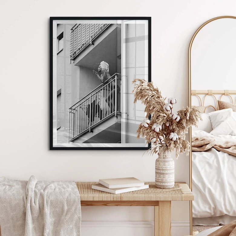Poster Kijurko - Op het Balkon 