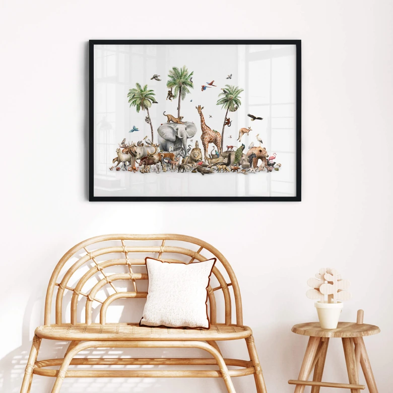 Poster Kikki Belle - Animal Party 