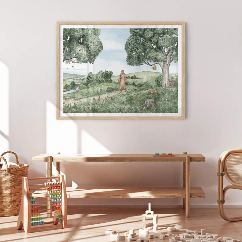 Poster Kikki Belle - Beertjes en Bijtjes 