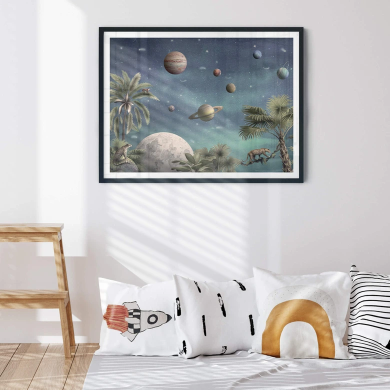 Plakat Kikki Belle - Tropical Fantasy in Space 