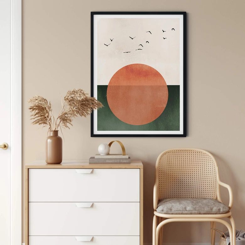 Plakat Kubistika - Letni dzień 