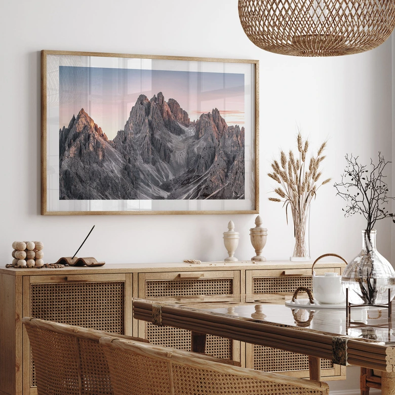 Poster Hohe Berge - Ling 
