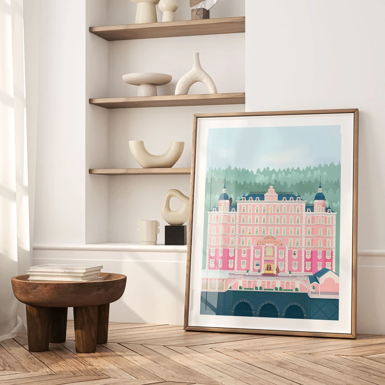 Poster Grand Budapest Hotel - Lizde 
