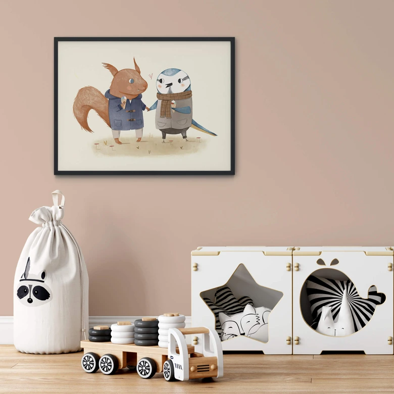 Poster Loske - Glass 