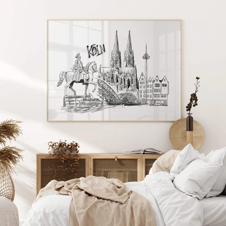 Poster Love your City - Köln 