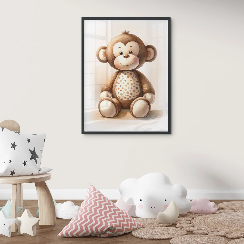 Plakat Mała Małpka - Magnusson 