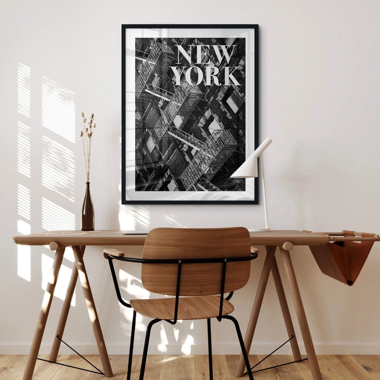 Poster Martin - Feuerleiter in New York 