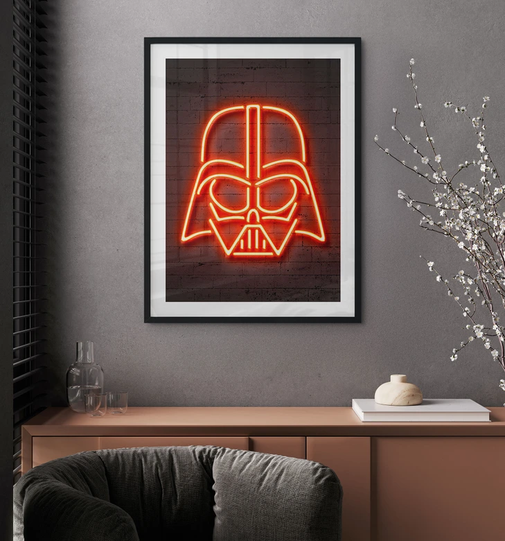 Poster Darth Vader - Mielu 