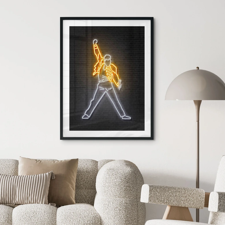 Poster Freddie Mercury - Mielu 