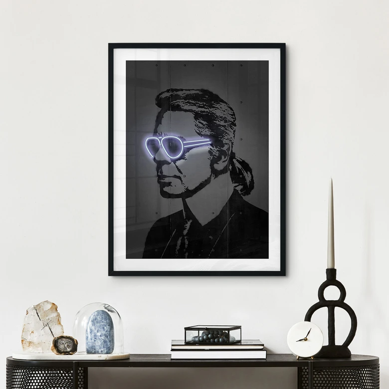 Poster Karl Lagerfeld - Mielu 