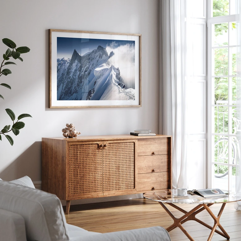 Poster Gipfel des Mont Blanc - Nienartowicz 