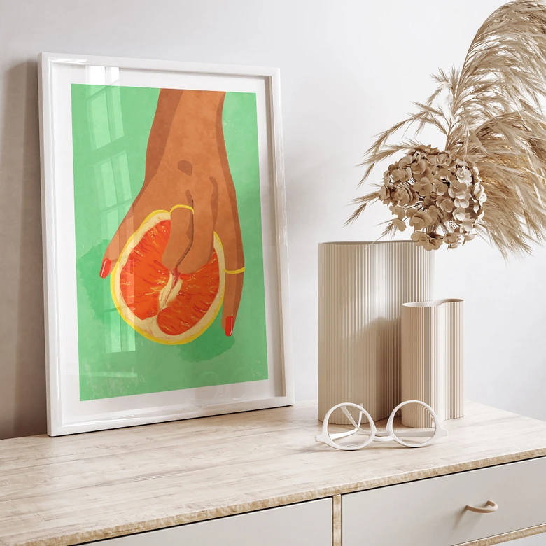 Poster Sinnliche Berührungen - Oltmanns 