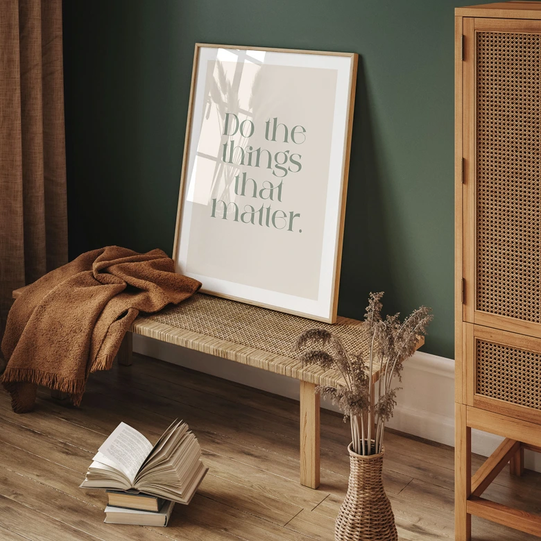 Poster Do The Things That Matter - Prints by Ayleen 