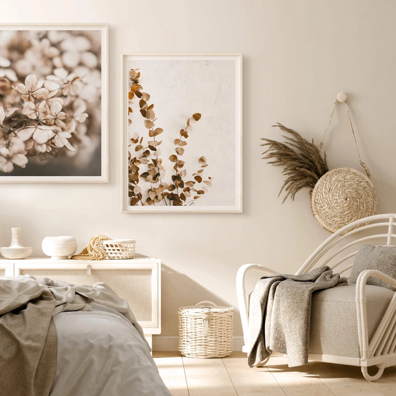 Póster Annie - Hojas secas 