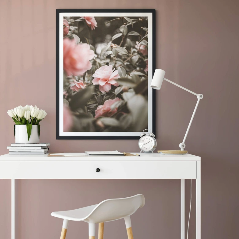 Poster Annie - Rosenblüte 