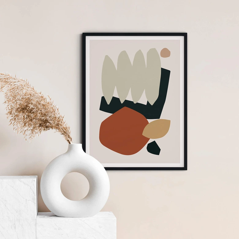 Plakat Orara Studio - Abstrakcyjny piasek 