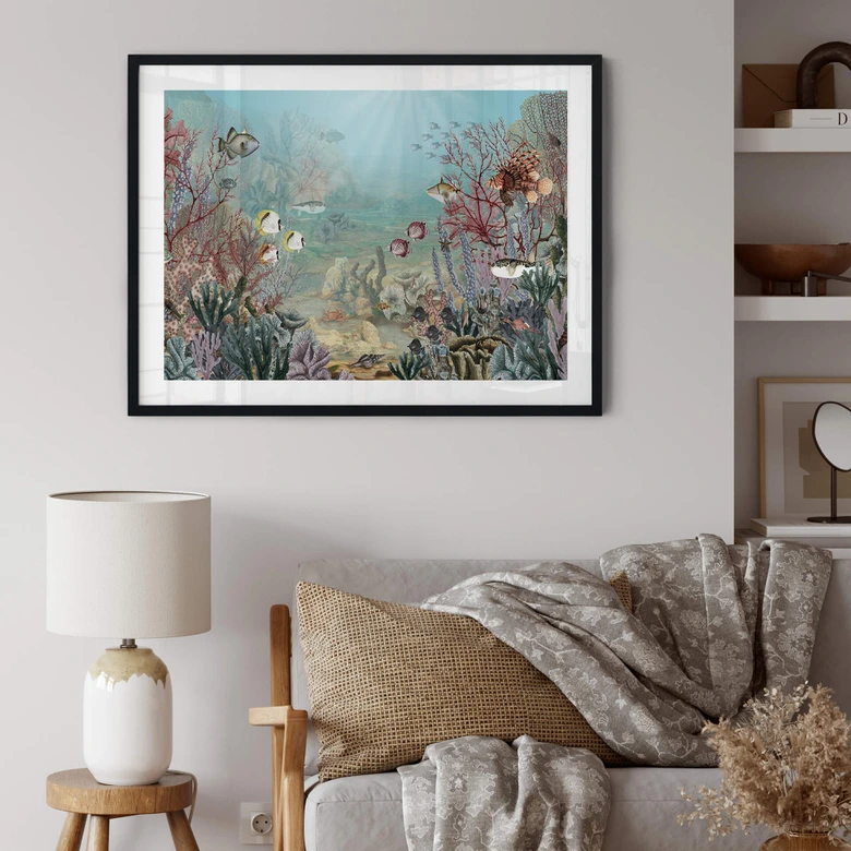 Poster Sir Edward - Korallenbewohner 