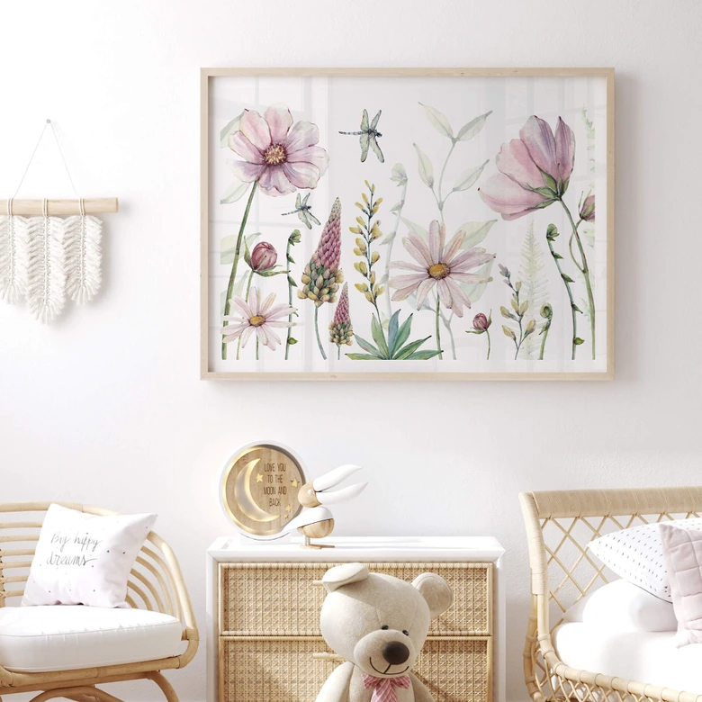Poster Sir Edward - Zauberhafte Blüten 