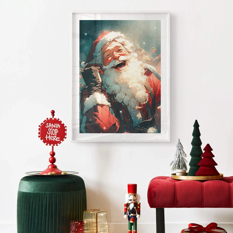 Poster Treechild - Kerstman 