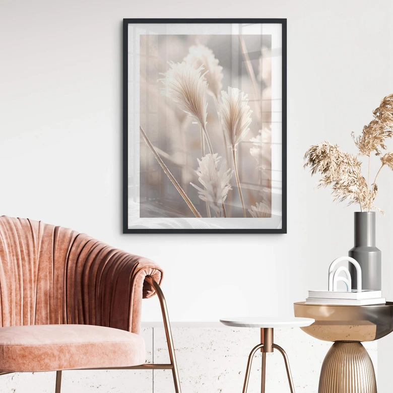 Poster med pastellfärgade gräs - Treechild 